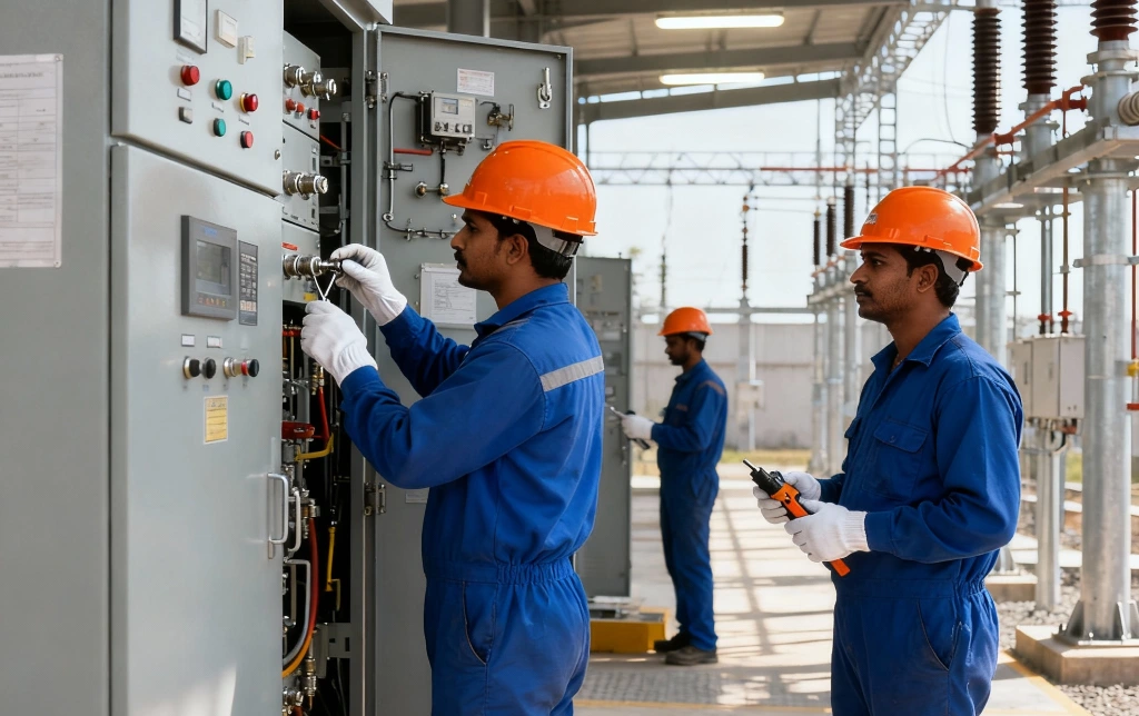 Substation Work Substation Work